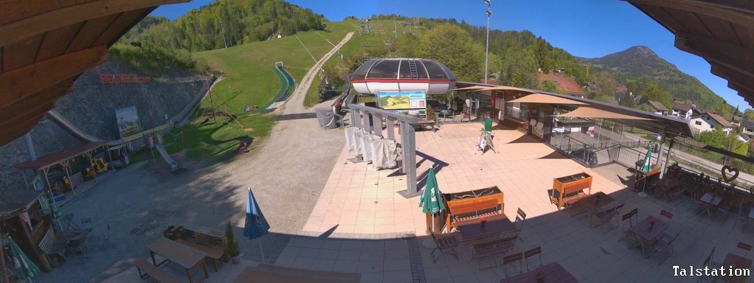 Archiv Foto Webcam Skigebiet Oberaudorf Hocheck: Talstation