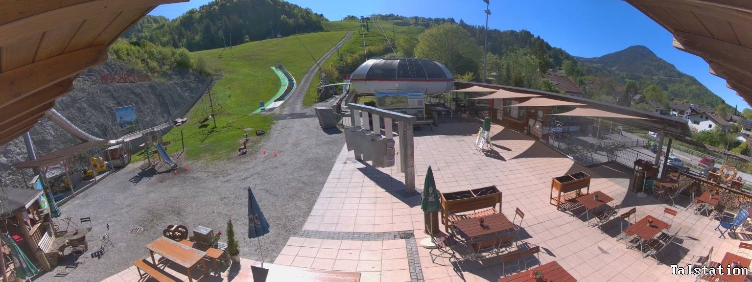 Archiv Foto Webcam Skigebiet Oberaudorf Hocheck: Talstation