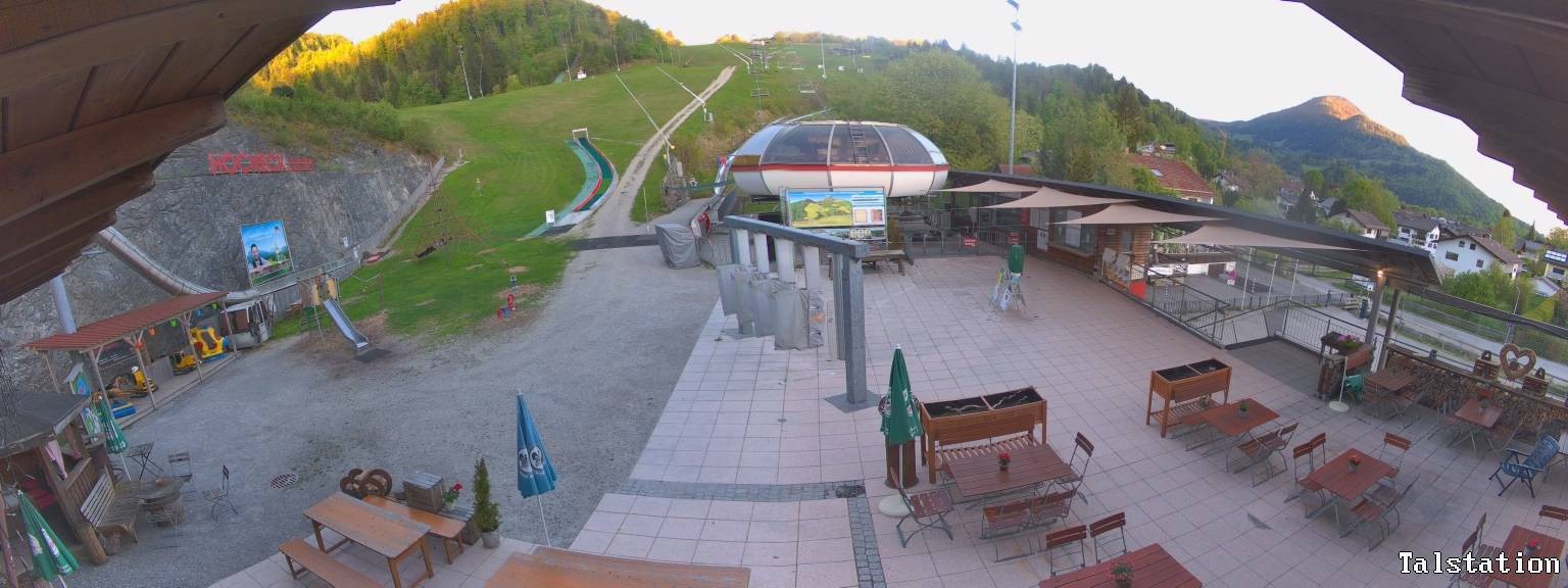 Archiv Foto Webcam Skigebiet Oberaudorf Hocheck: Talstation