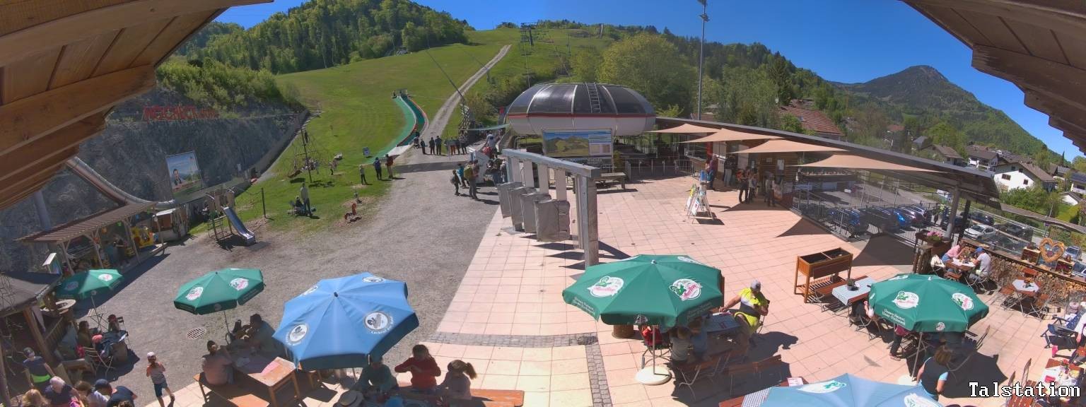Archiv Foto Webcam Skigebiet Oberaudorf Hocheck: Talstation