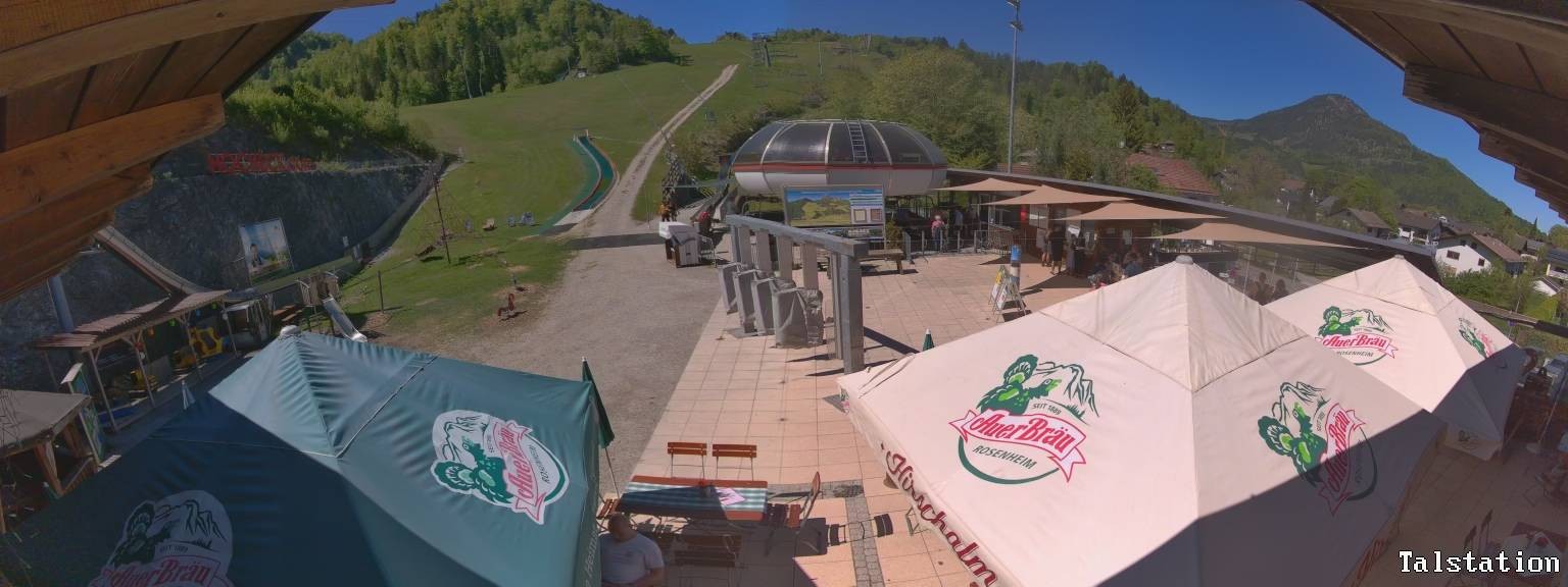 Archiv Foto Webcam Skigebiet Oberaudorf Hocheck: Talstation