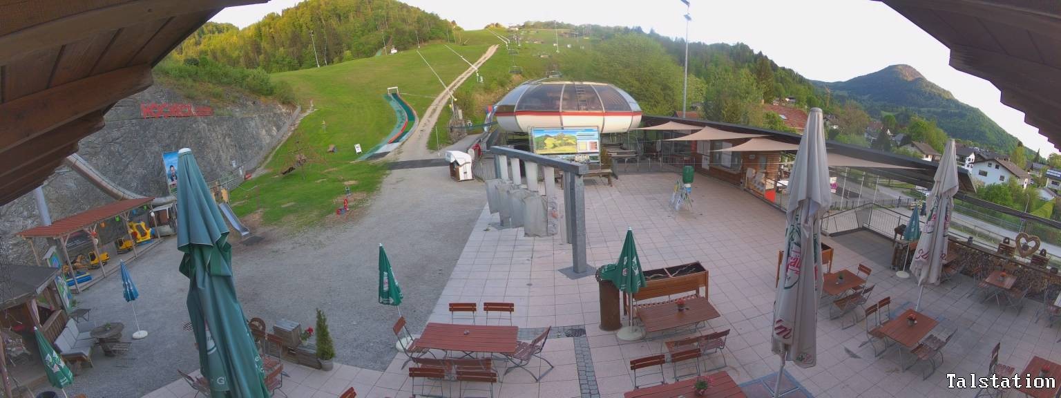 Archiv Foto Webcam Skigebiet Oberaudorf Hocheck: Talstation