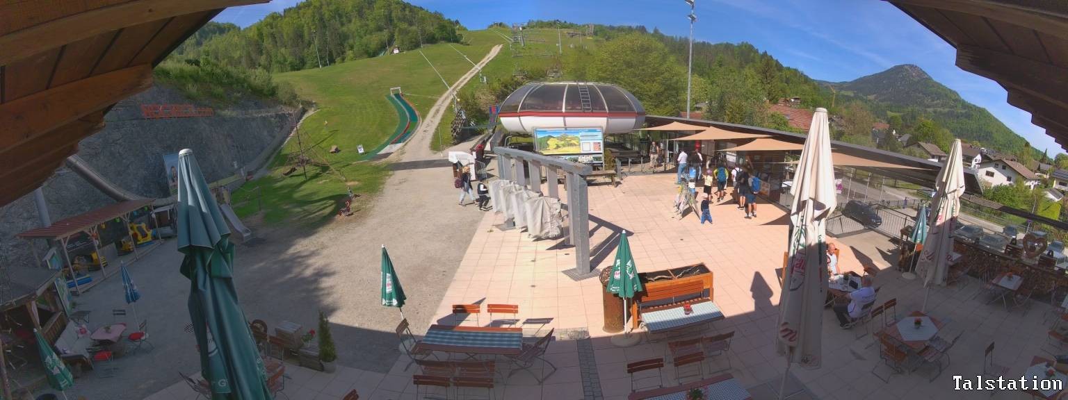 Archiv Foto Webcam Skigebiet Oberaudorf Hocheck: Talstation