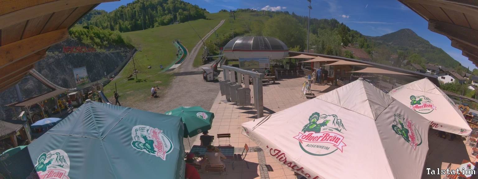 Archiv Foto Webcam Skigebiet Oberaudorf Hocheck: Talstation