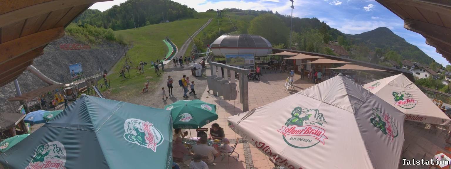 Archiv Foto Webcam Skigebiet Oberaudorf Hocheck: Talstation
