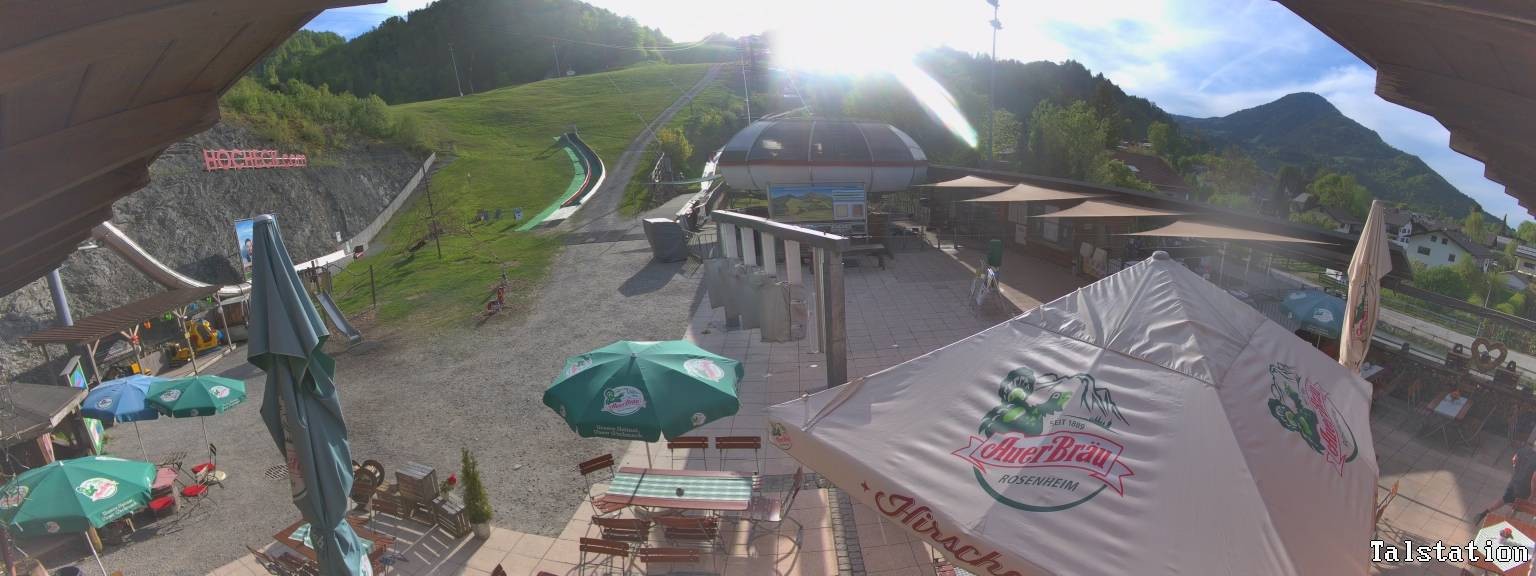 Archiv Foto Webcam Skigebiet Oberaudorf Hocheck: Talstation