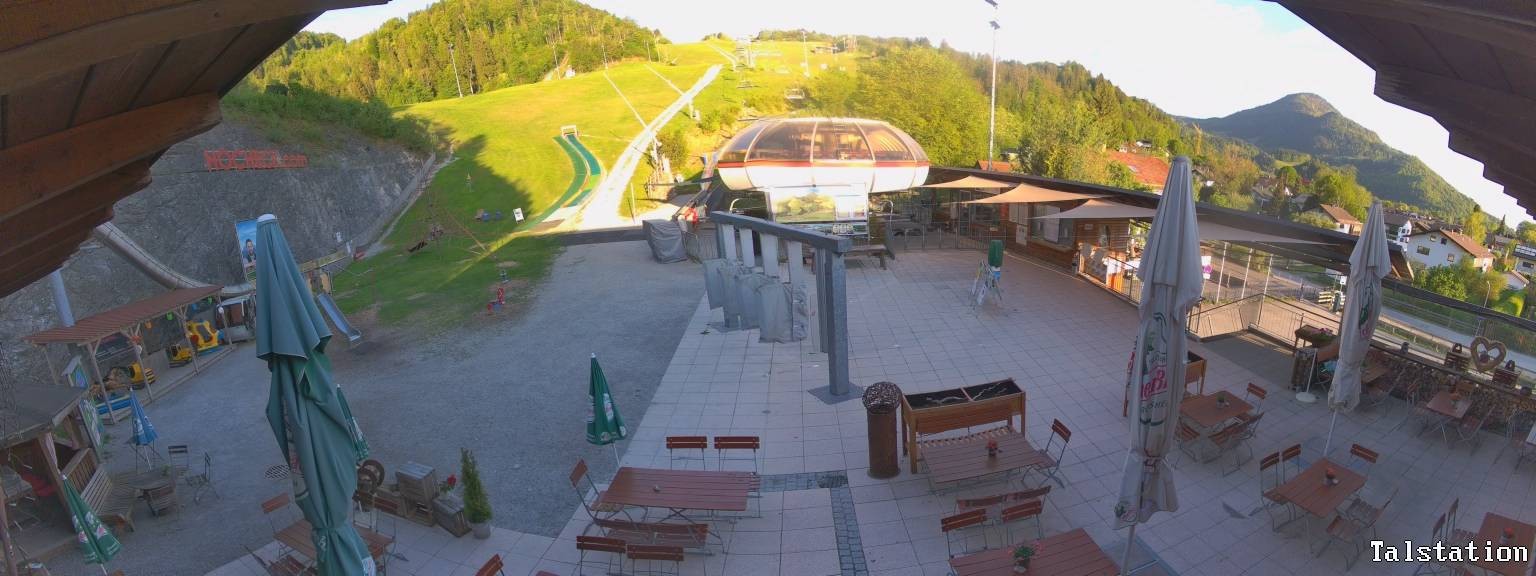 Archiv Foto Webcam Skigebiet Oberaudorf Hocheck: Talstation