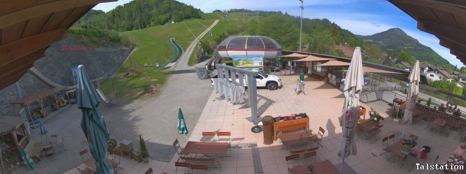 Archiv Foto Webcam Skigebiet Oberaudorf Hocheck: Talstation