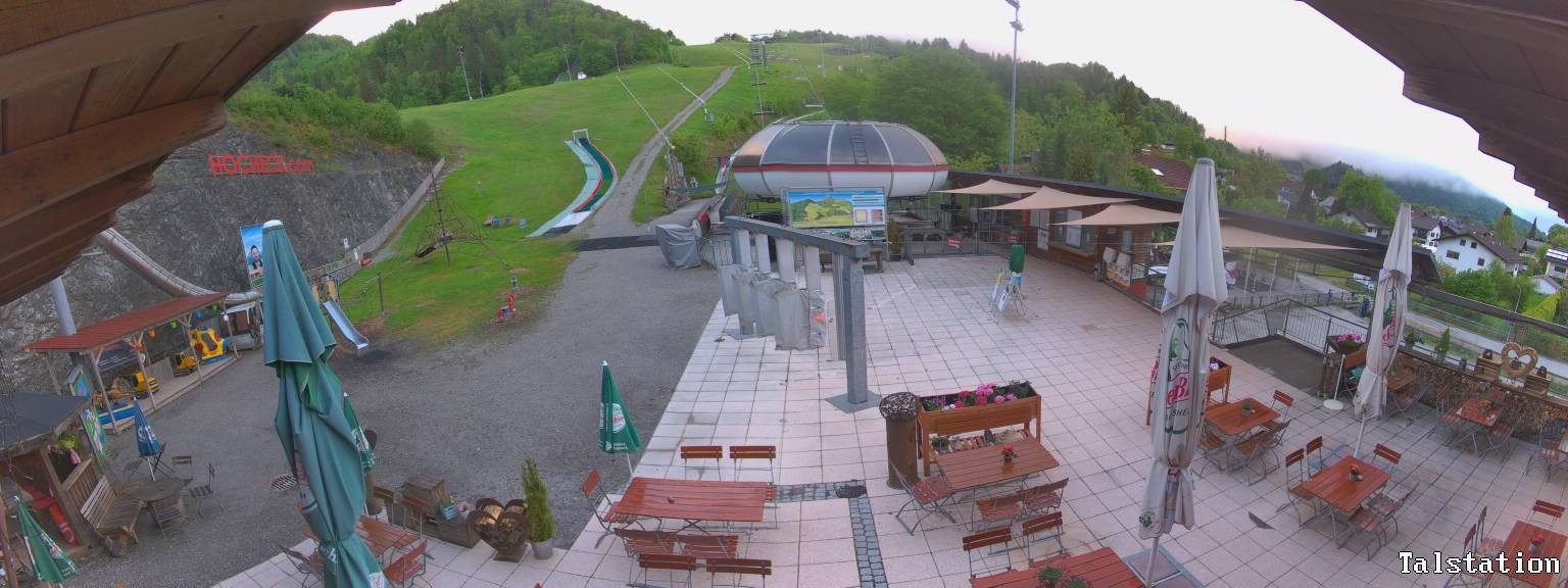 Archiv Foto Webcam Skigebiet Oberaudorf Hocheck: Talstation