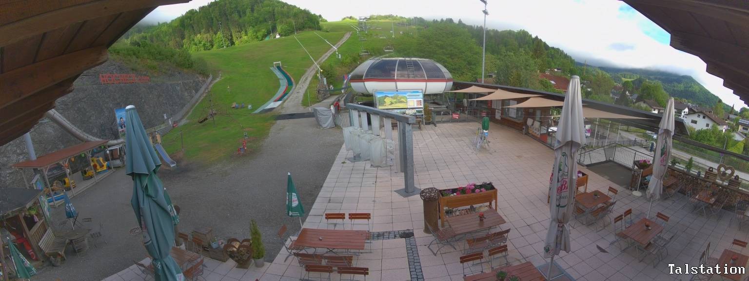 Archiv Foto Webcam Skigebiet Oberaudorf Hocheck: Talstation