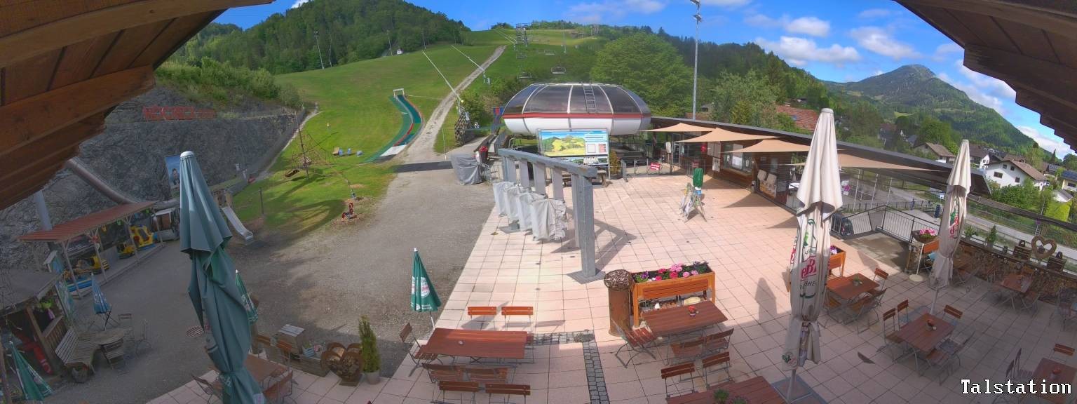 Archiv Foto Webcam Skigebiet Oberaudorf Hocheck: Talstation