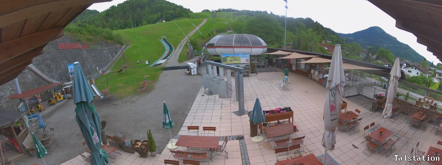 Archiv Foto Webcam Skigebiet Oberaudorf Hocheck: Talstation