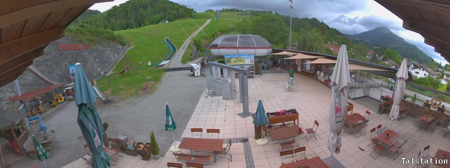Archiv Foto Webcam Skigebiet Oberaudorf Hocheck: Talstation