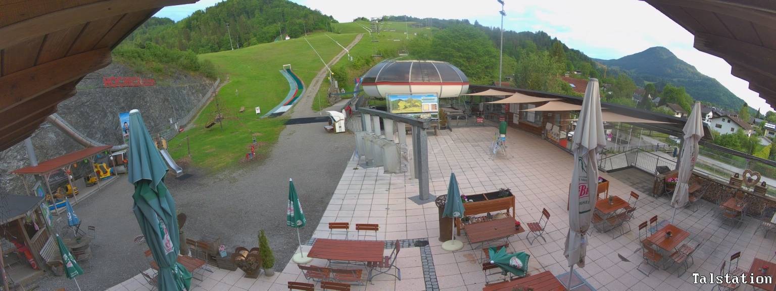 Archiv Foto Webcam Skigebiet Oberaudorf Hocheck: Talstation