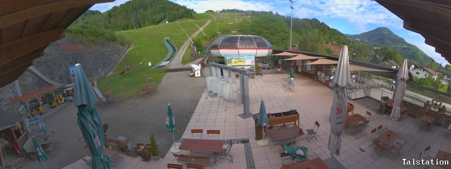 Archiv Foto Webcam Skigebiet Oberaudorf Hocheck: Talstation