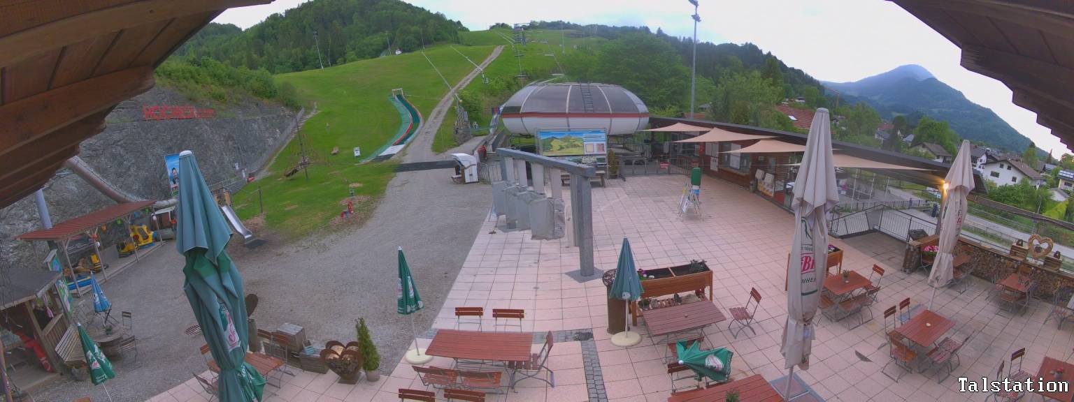 Archiv Foto Webcam Skigebiet Oberaudorf Hocheck: Talstation
