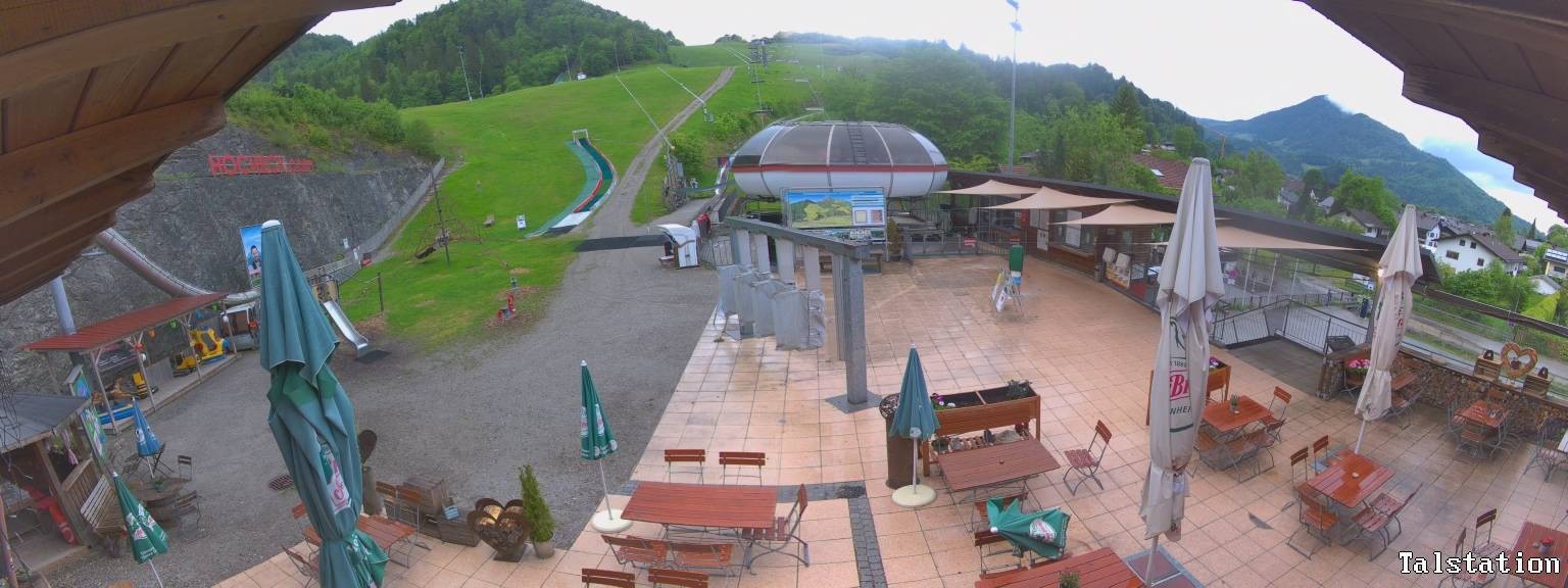 Archiv Foto Webcam Skigebiet Oberaudorf Hocheck: Talstation
