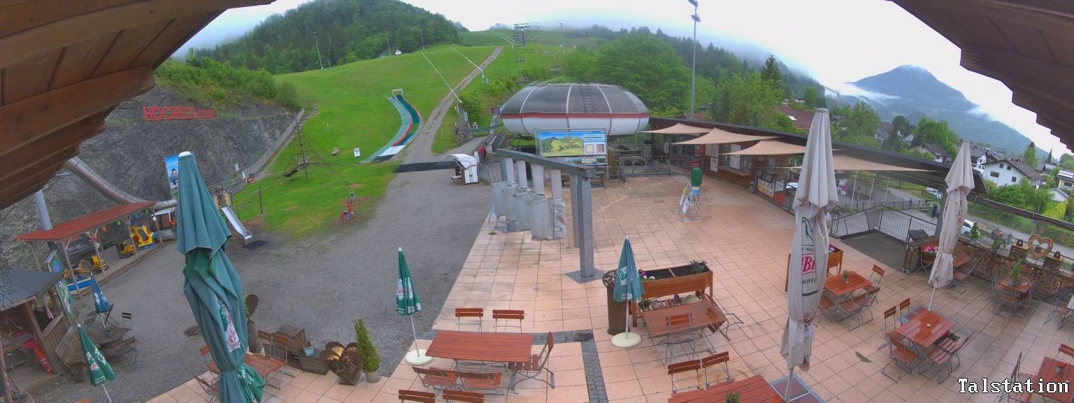 Archiv Foto Webcam Skigebiet Oberaudorf Hocheck: Talstation