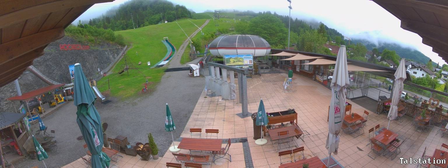 Archiv Foto Webcam Skigebiet Oberaudorf Hocheck: Talstation