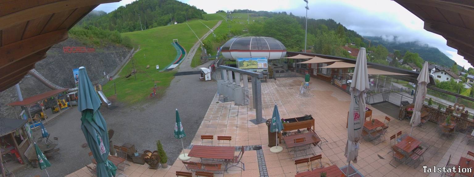 Archiv Foto Webcam Skigebiet Oberaudorf Hocheck: Talstation