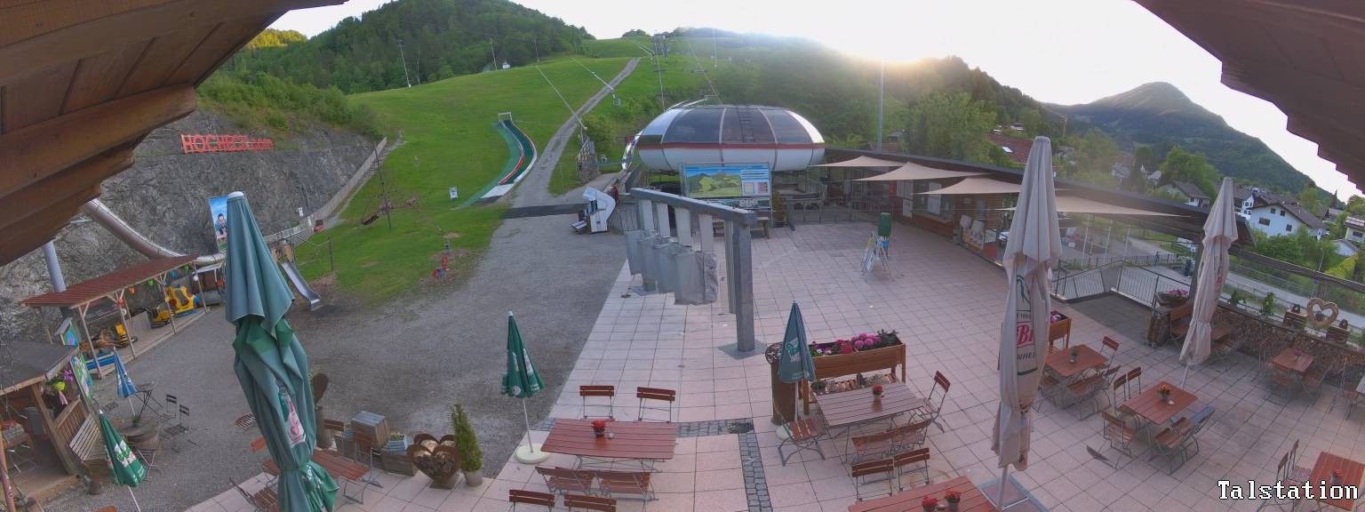 Archiv Foto Webcam Skigebiet Oberaudorf Hocheck: Talstation