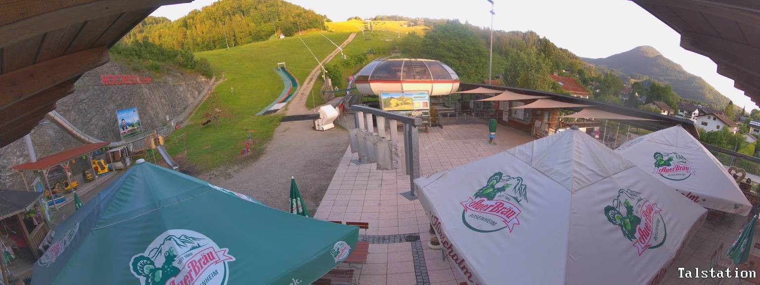 Archiv Foto Webcam Skigebiet Oberaudorf Hocheck: Talstation