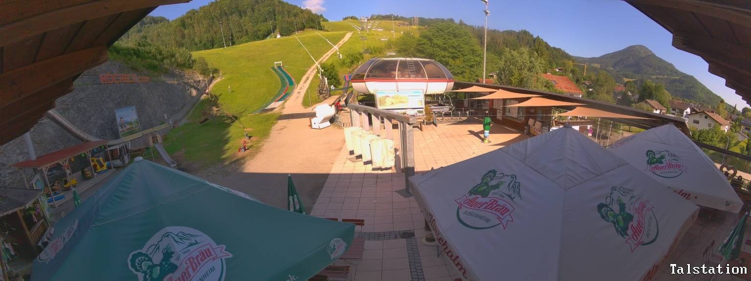 Archiv Foto Webcam Skigebiet Oberaudorf Hocheck: Talstation