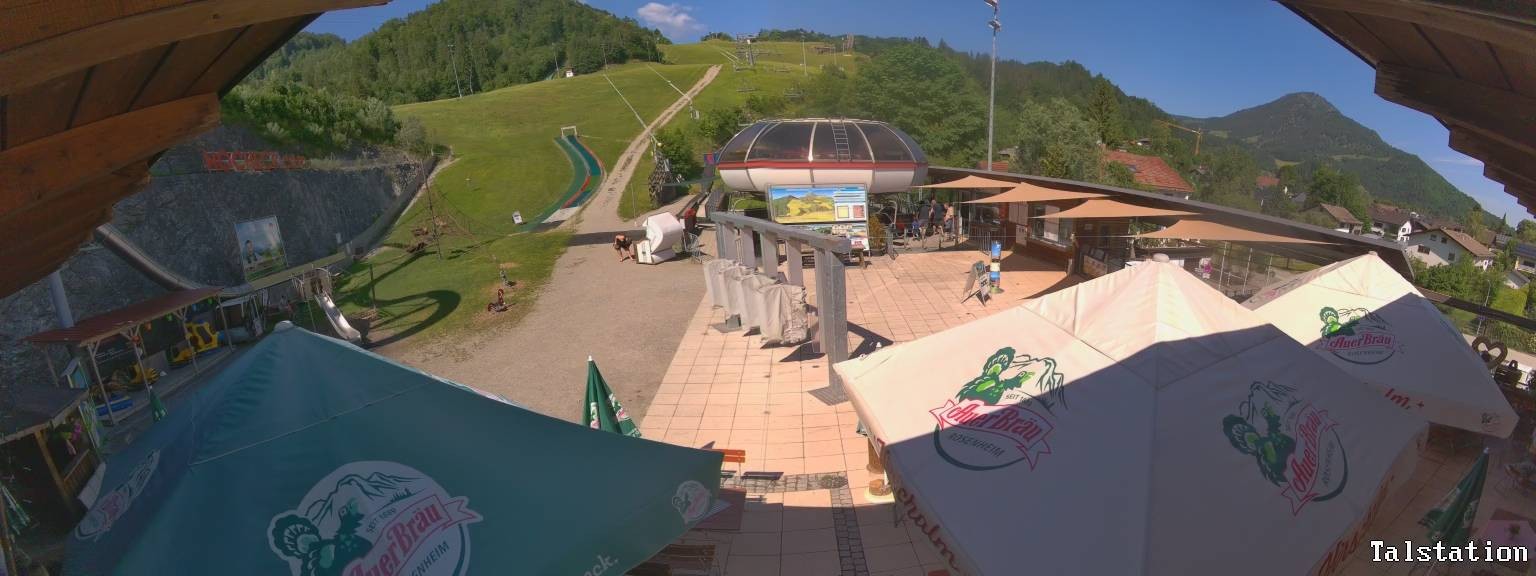 Archiv Foto Webcam Skigebiet Oberaudorf Hocheck: Talstation