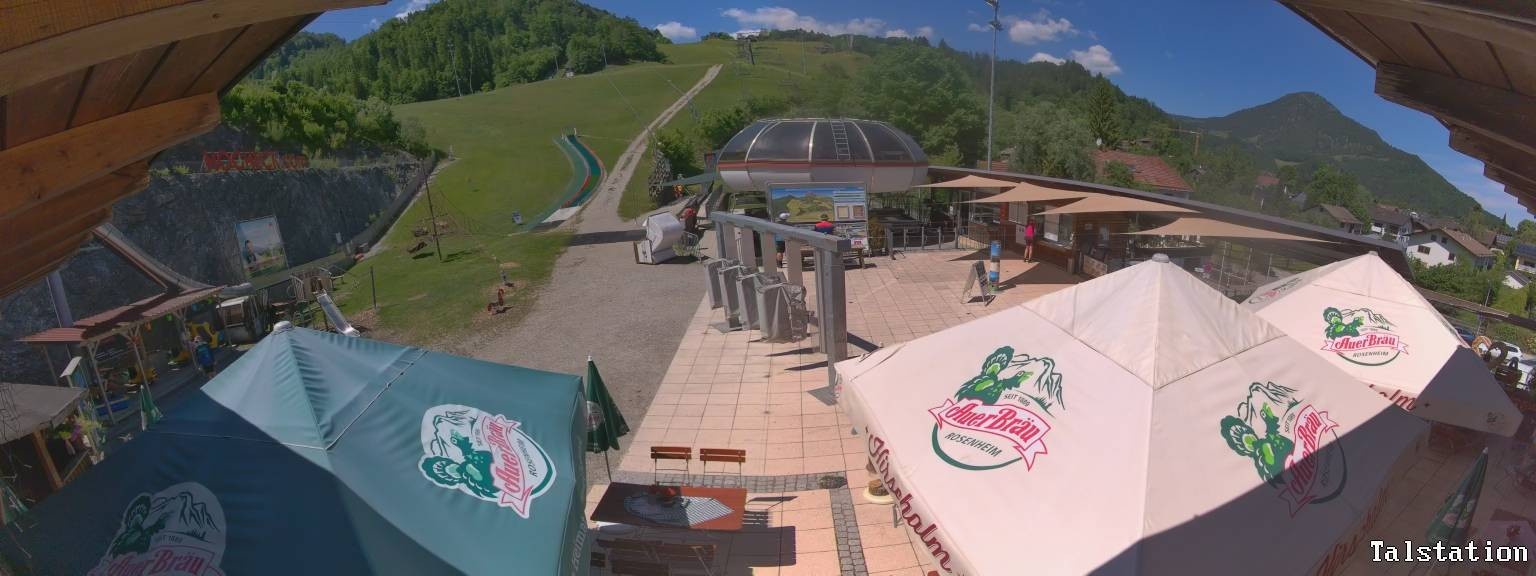 Archiv Foto Webcam Skigebiet Oberaudorf Hocheck: Talstation