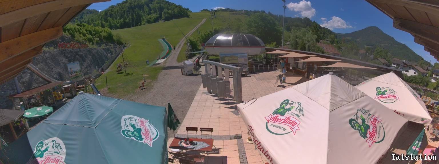 Archiv Foto Webcam Skigebiet Oberaudorf Hocheck: Talstation