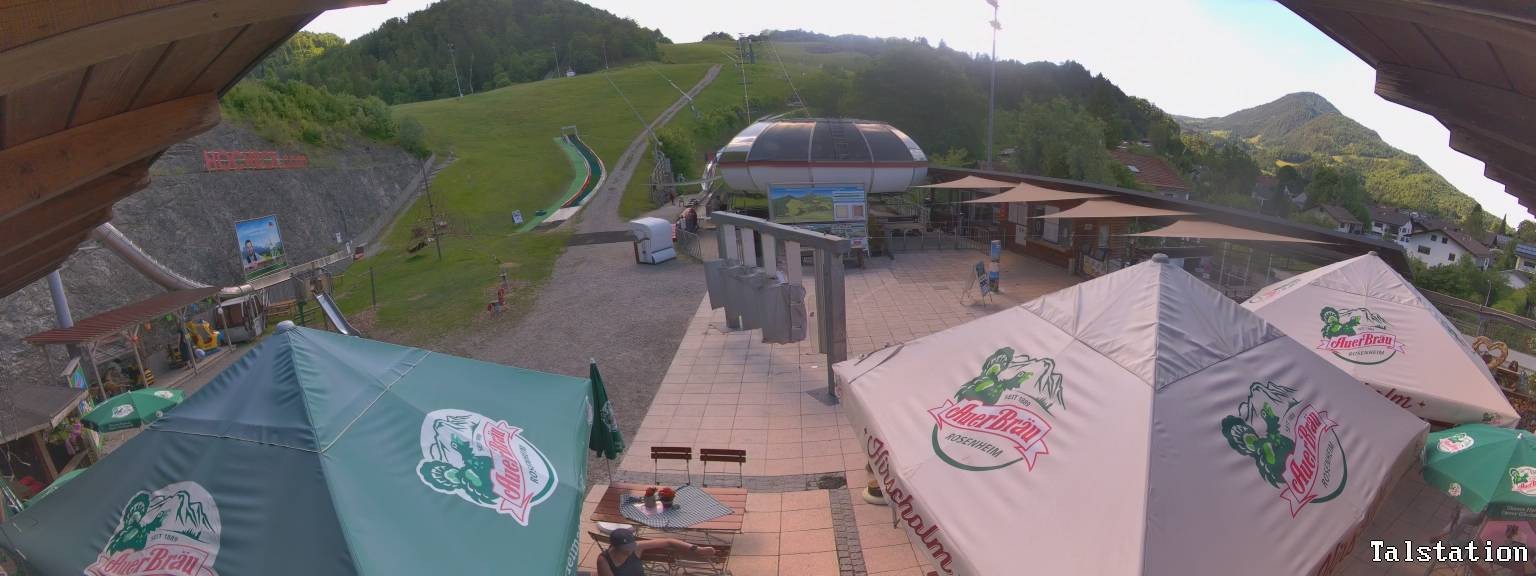 Archiv Foto Webcam Skigebiet Oberaudorf Hocheck: Talstation