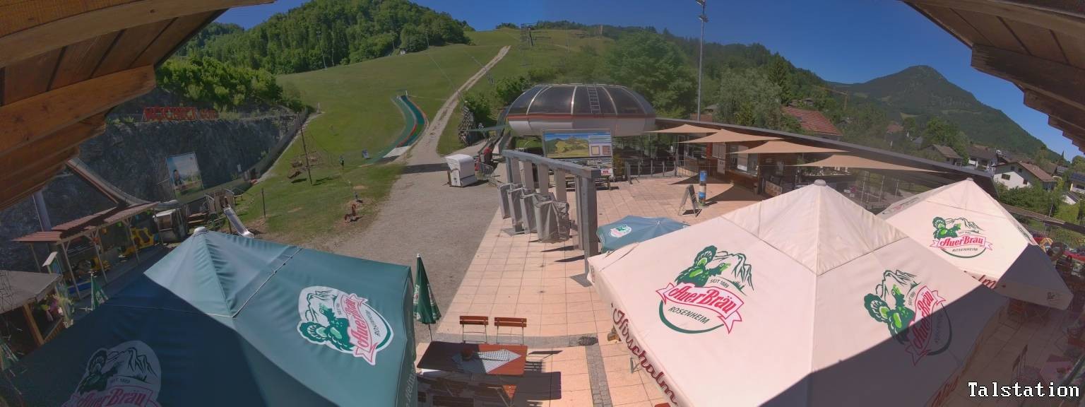 Archiv Foto Webcam Skigebiet Oberaudorf Hocheck: Talstation