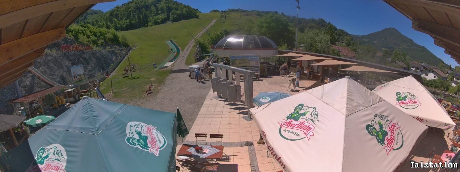 Archiv Foto Webcam Skigebiet Oberaudorf Hocheck: Talstation