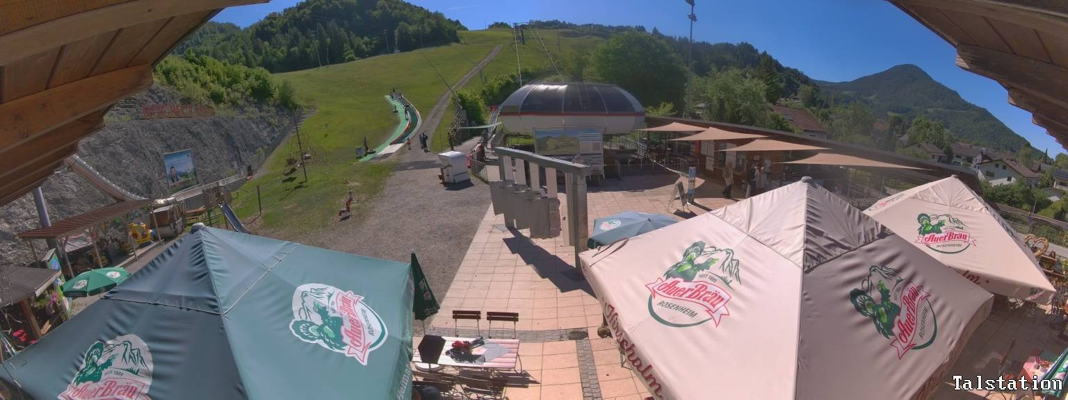 Archiv Foto Webcam Skigebiet Oberaudorf Hocheck: Talstation