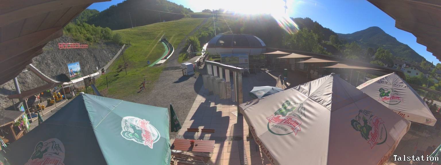 Archiv Foto Webcam Skigebiet Oberaudorf Hocheck: Talstation