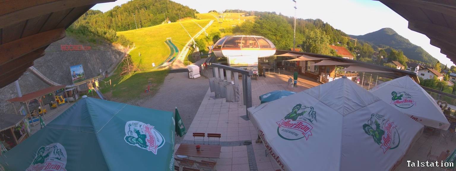 Archiv Foto Webcam Skigebiet Oberaudorf Hocheck: Talstation