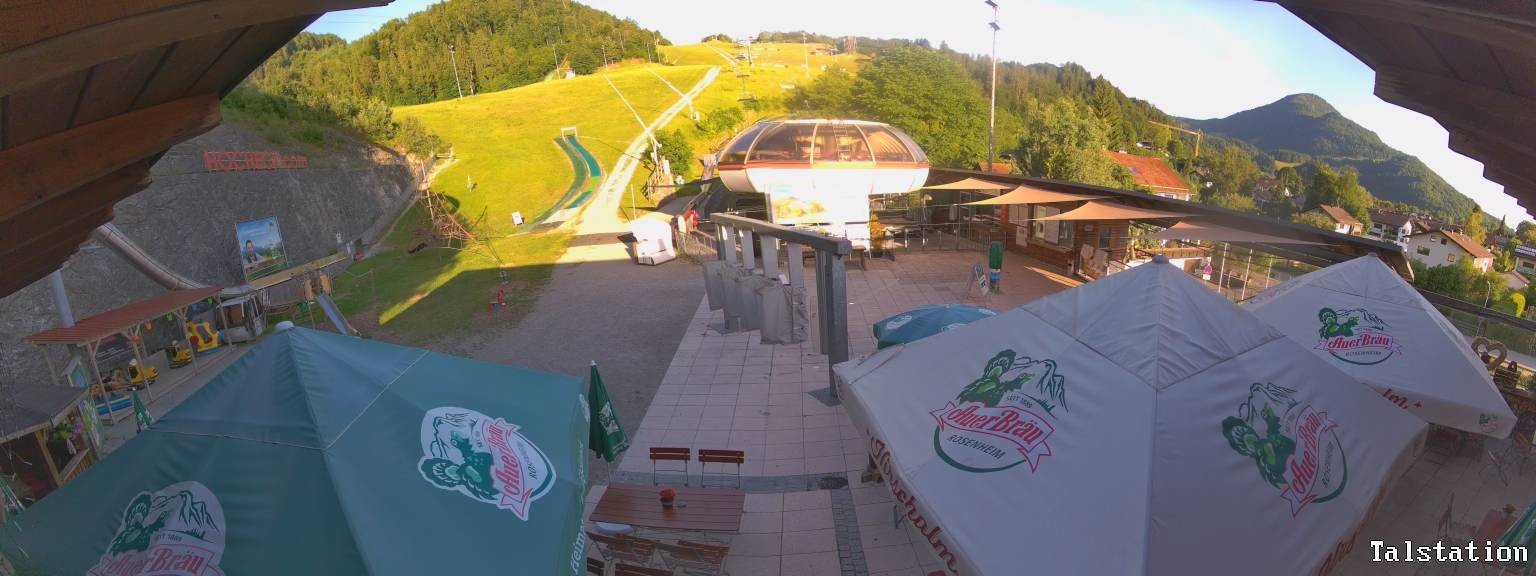 Archiv Foto Webcam Skigebiet Oberaudorf Hocheck: Talstation