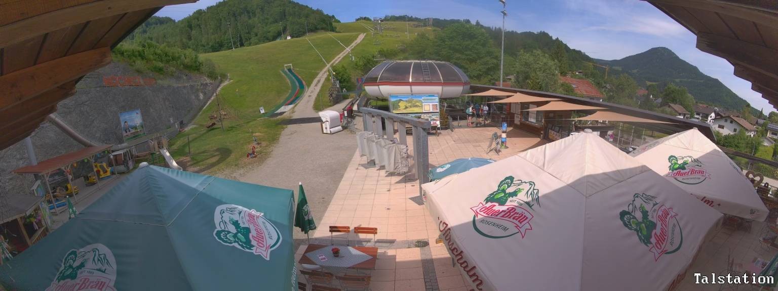 Archiv Foto Webcam Skigebiet Oberaudorf Hocheck: Talstation