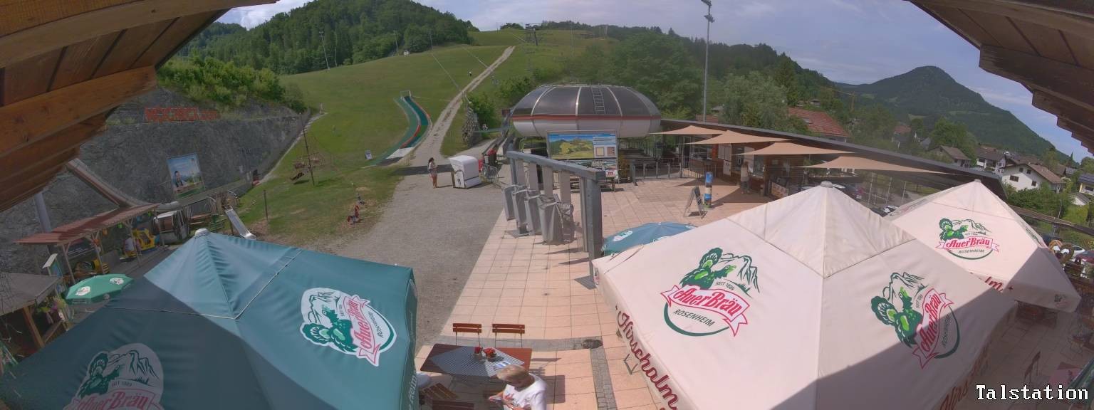 Archiv Foto Webcam Skigebiet Oberaudorf Hocheck: Talstation