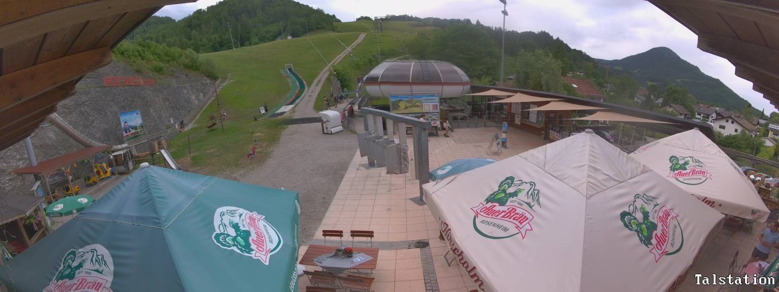 Archiv Foto Webcam Skigebiet Oberaudorf Hocheck: Talstation