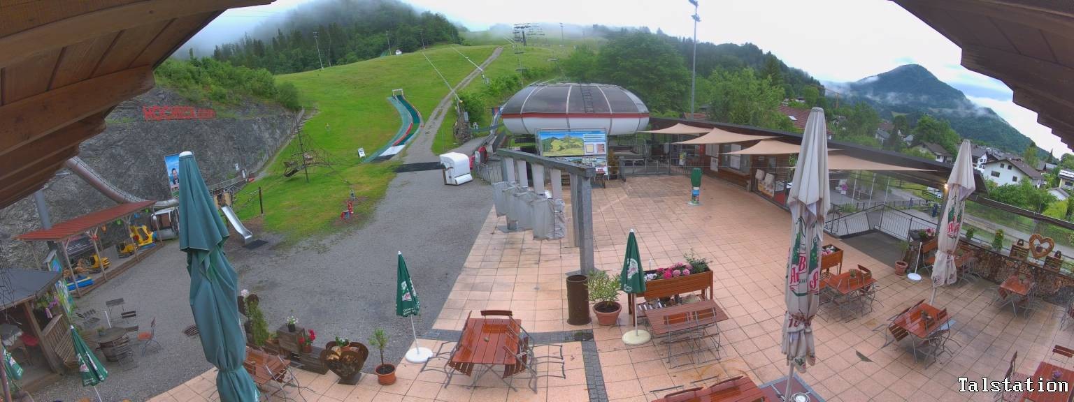 Archiv Foto Webcam Skigebiet Oberaudorf Hocheck: Talstation