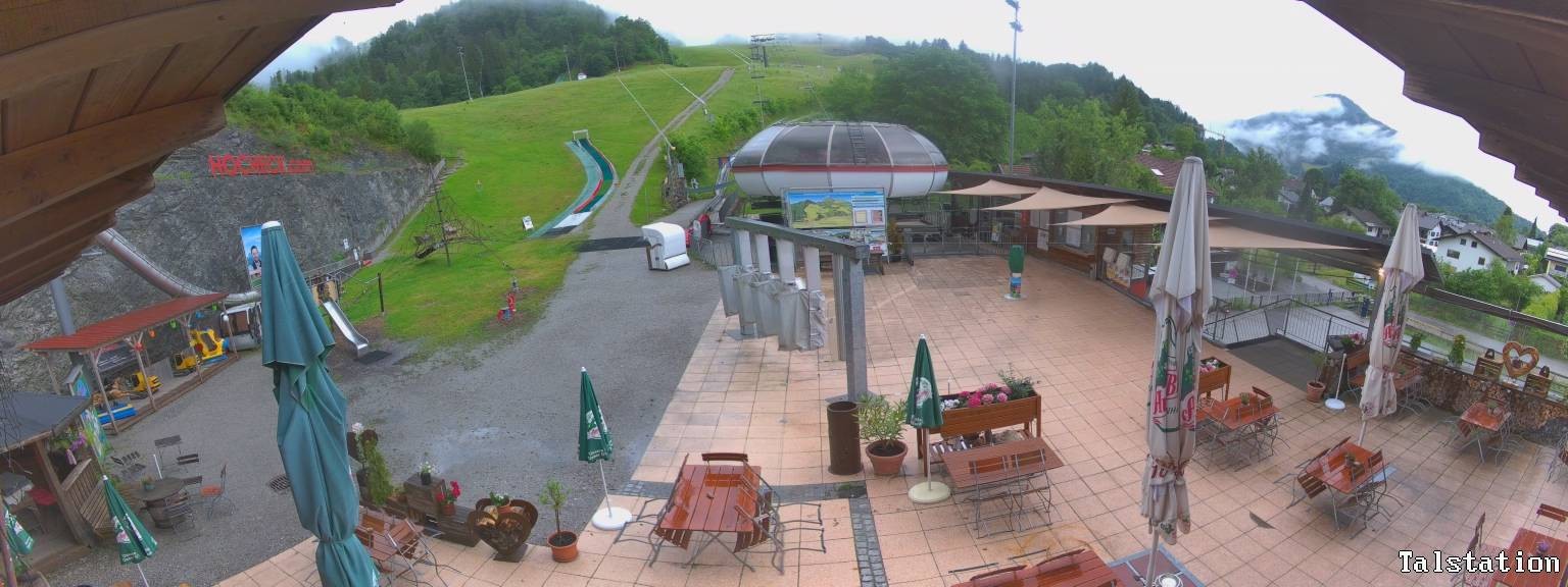 Archiv Foto Webcam Skigebiet Oberaudorf Hocheck: Talstation