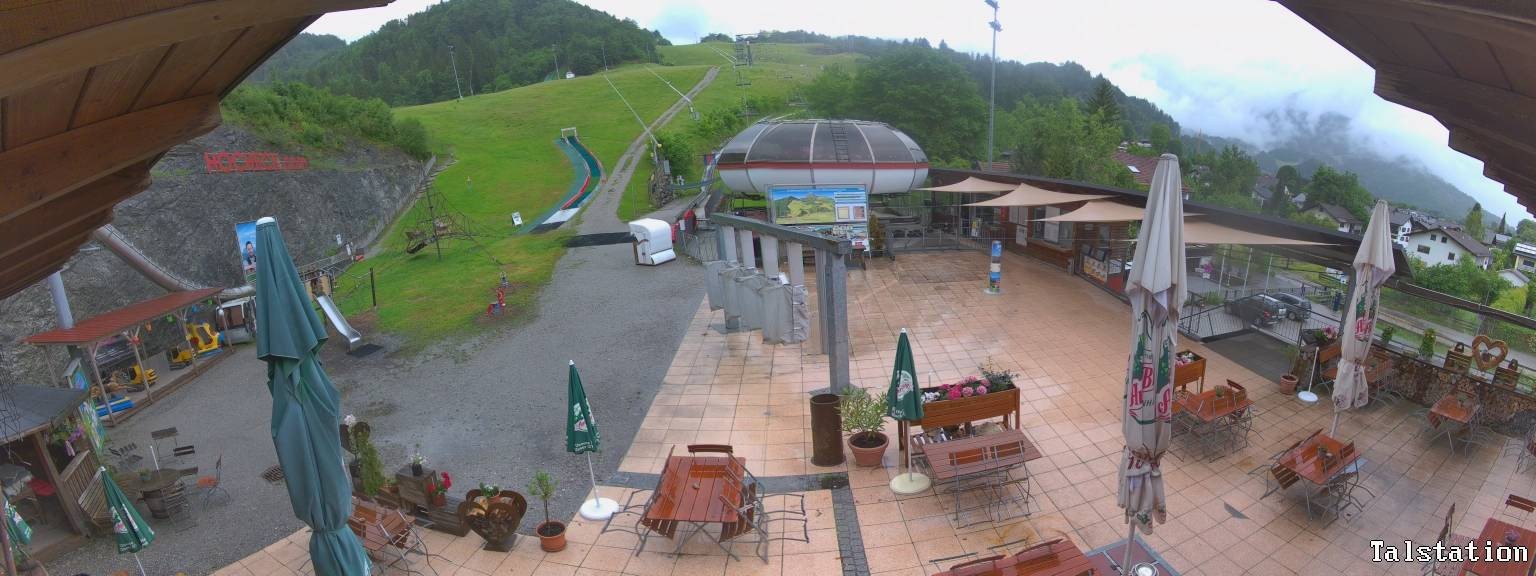 Archiv Foto Webcam Skigebiet Oberaudorf Hocheck: Talstation