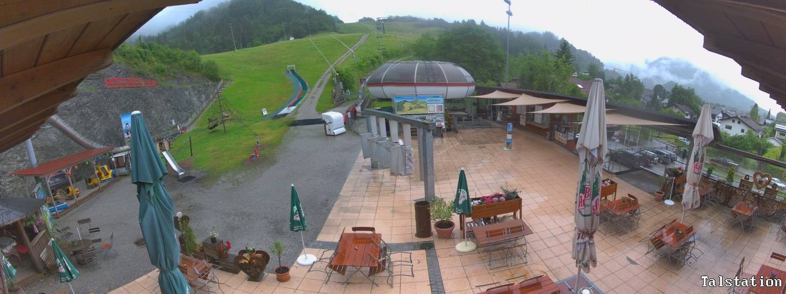 Archiv Foto Webcam Skigebiet Oberaudorf Hocheck: Talstation