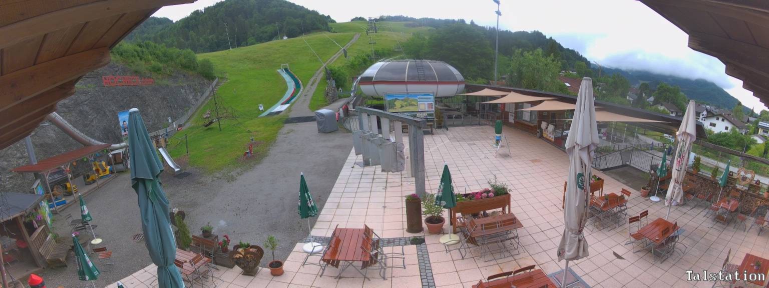 Archiv Foto Webcam Skigebiet Oberaudorf Hocheck: Talstation