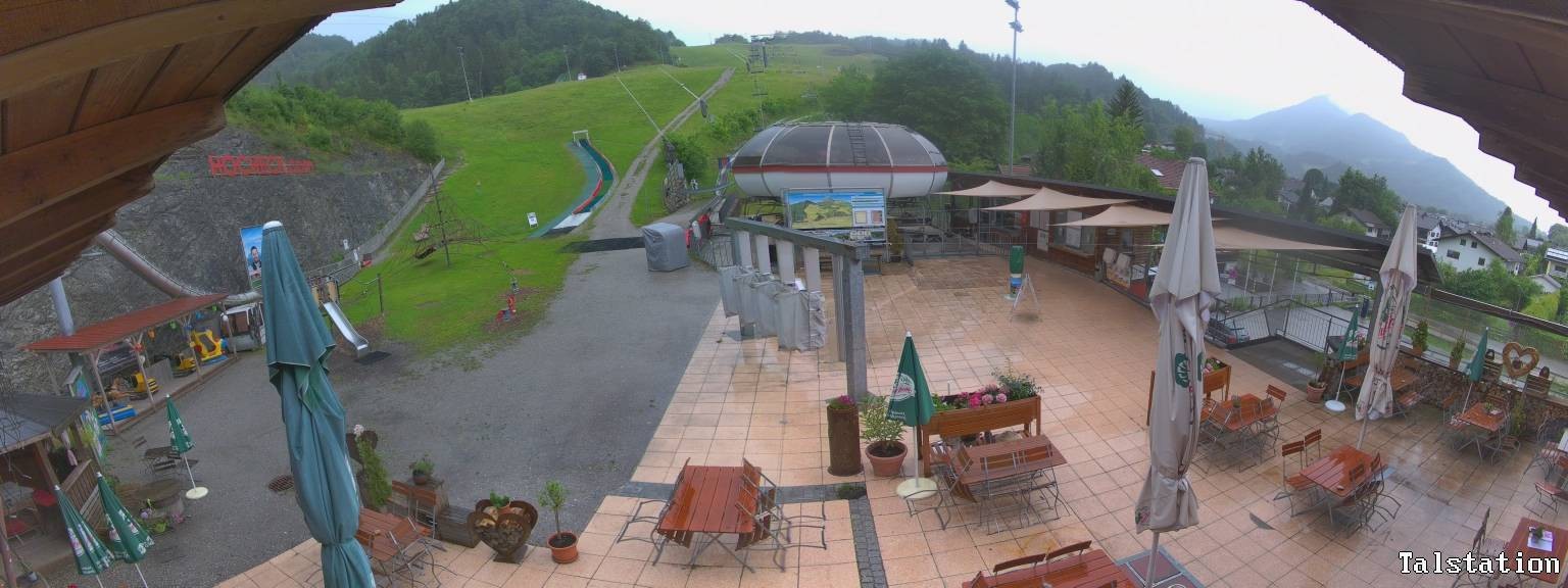 Archiv Foto Webcam Skigebiet Oberaudorf Hocheck: Talstation