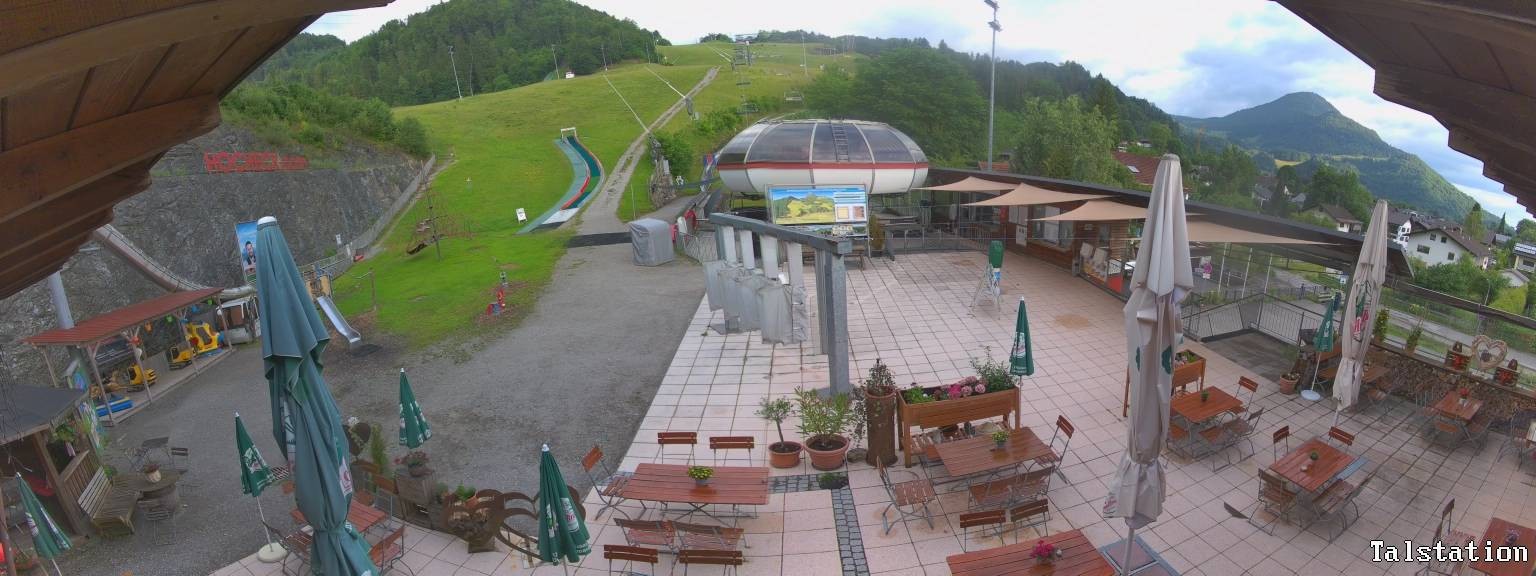 Archiv Foto Webcam Skigebiet Oberaudorf Hocheck: Talstation