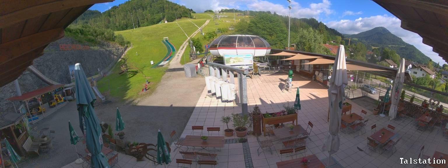 Archiv Foto Webcam Skigebiet Oberaudorf Hocheck: Talstation