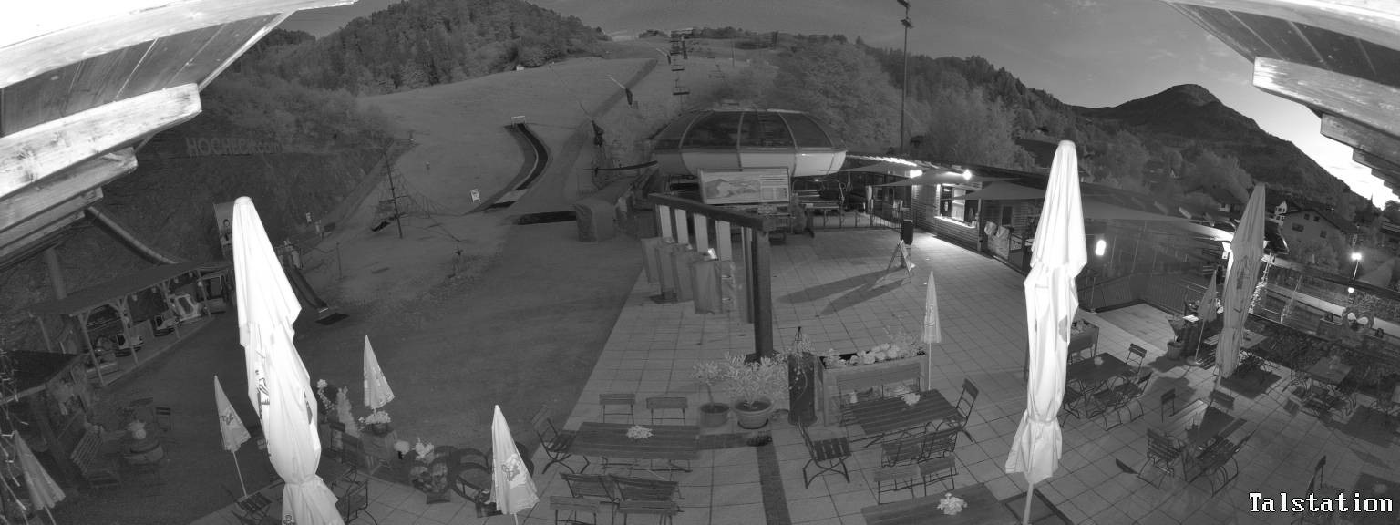 Archived image Webcam Oberaudorf Hocheck ski resort: base station