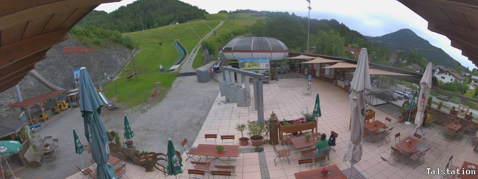 Archiv Foto Webcam Skigebiet Oberaudorf Hocheck: Talstation